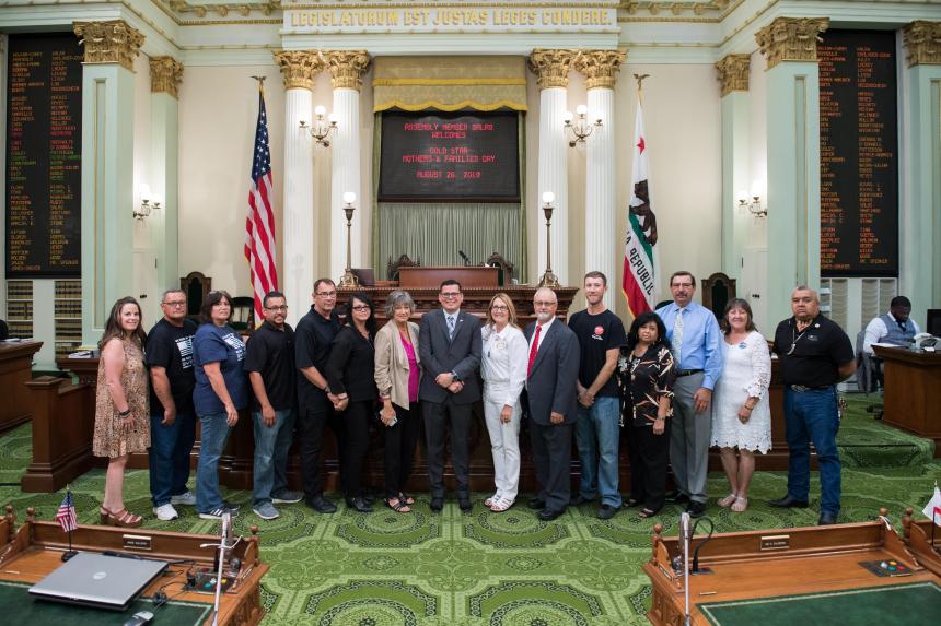 Assemblymember Salas Honors Gold Star Mother's & Families