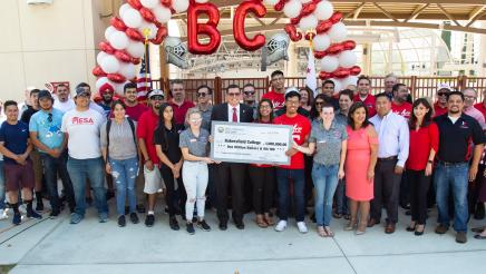 Assemblymember Salas Presents Check for $1,000,000.00 to Bakersfield College