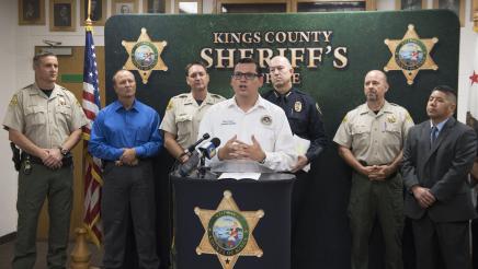 Assemblymember Salas speaks at Kings County Public Safety Infrastructure Funding Press Conference on 7/23